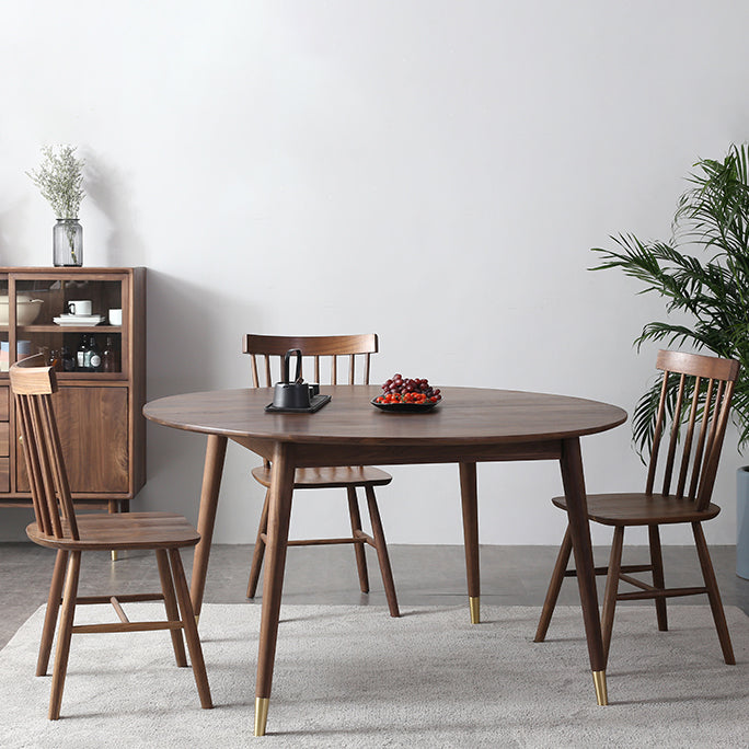 Mesa de comedor de 4 pies de 4 pies Mesa de madera sólida de estilo moderno para interiores