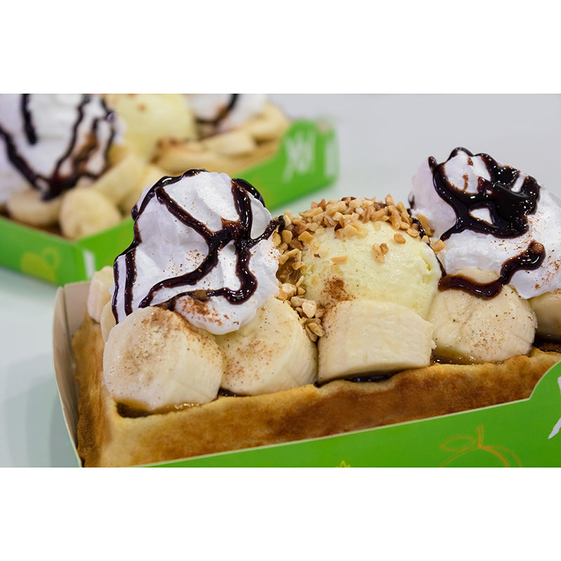 Mural Ice Cream Environment Friendly Decorative Wallpaper for Dessert Shop