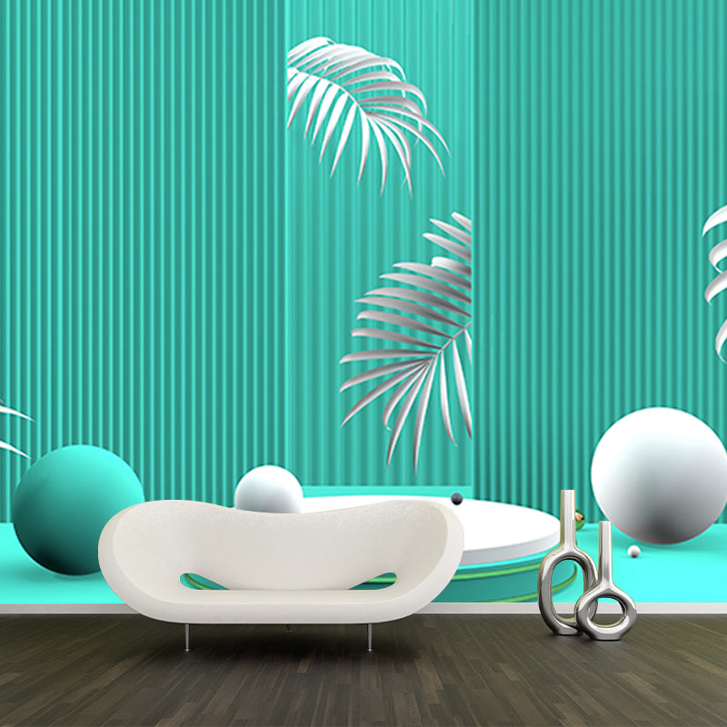 Environment Friendly 3D Artistic Illusion Mural Decorative Wallpaper for Living Room