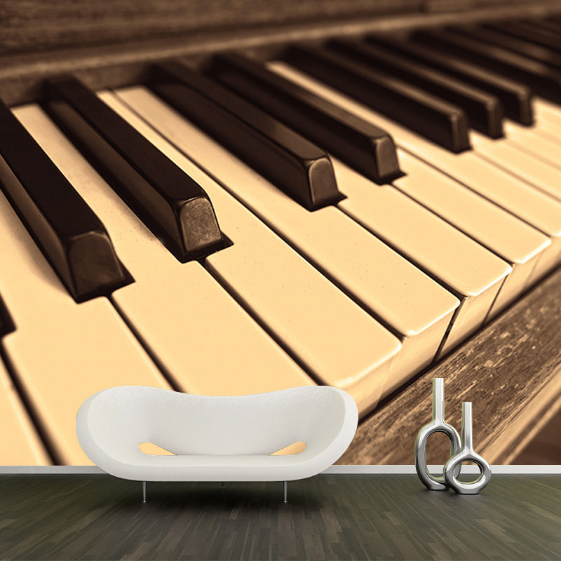 Washable Piano Hobby Mural Decorative Wallpaper for Wall Decor