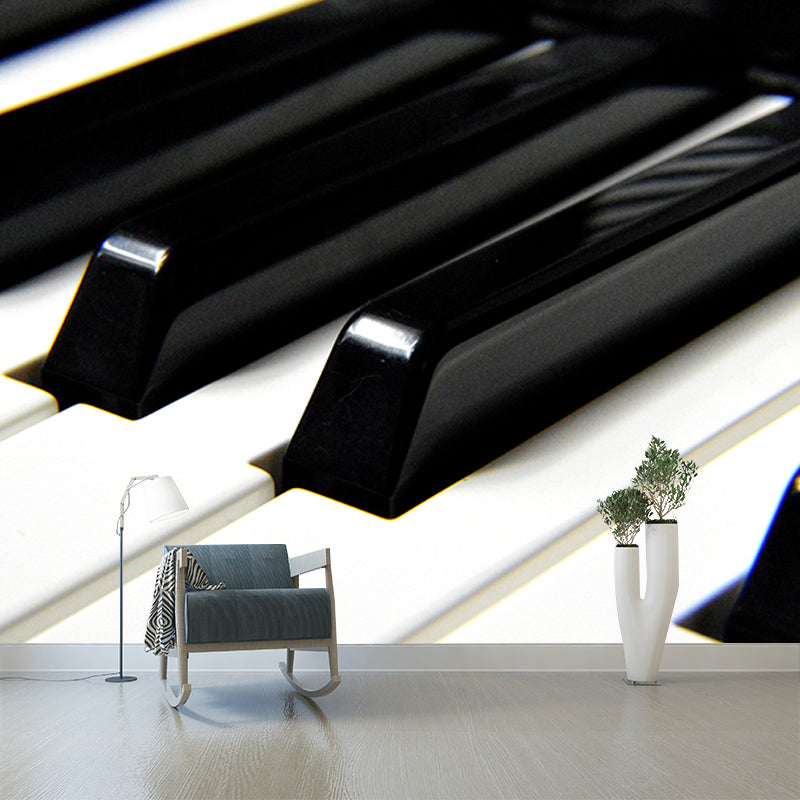 Piano Environment Friendly Hobby Mural Decorative Wallpaper for Decoration
