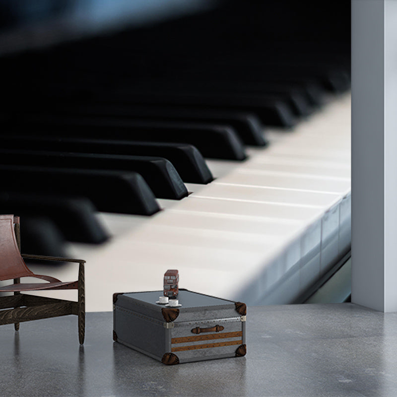 Stain Resistant Piano Hobby Mural Decorative Wallpaper for Home Decor