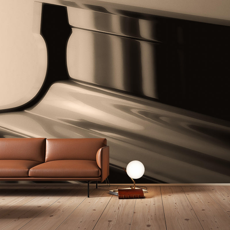 Beautiful Piano Hobby Mural Decorative Wallpaper for Study Room