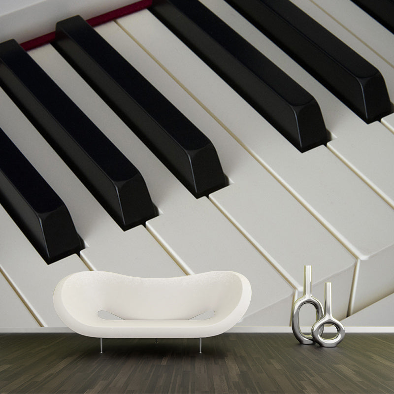 Piano Hobby Photography Mural Decorative Wallpaper for Sleeping Room