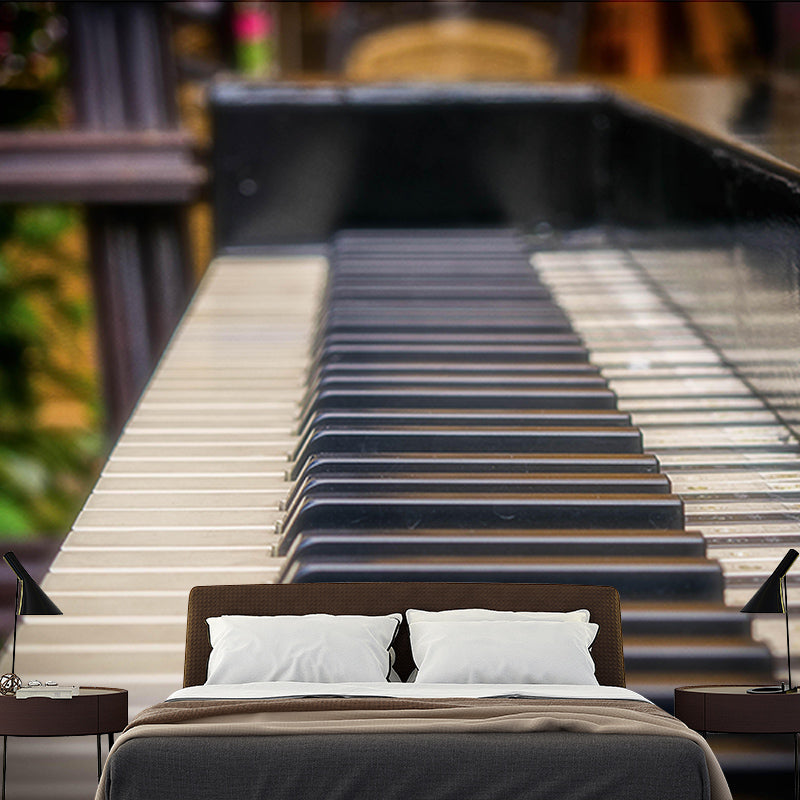 Piano Hobby Photography Mural Decorative Wallpaper for Sleeping Room