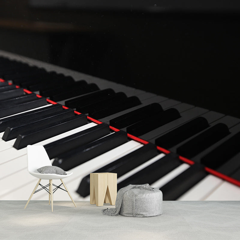 Piano Hobby Photography Mural Decorative Wallpaper for Sleeping Room