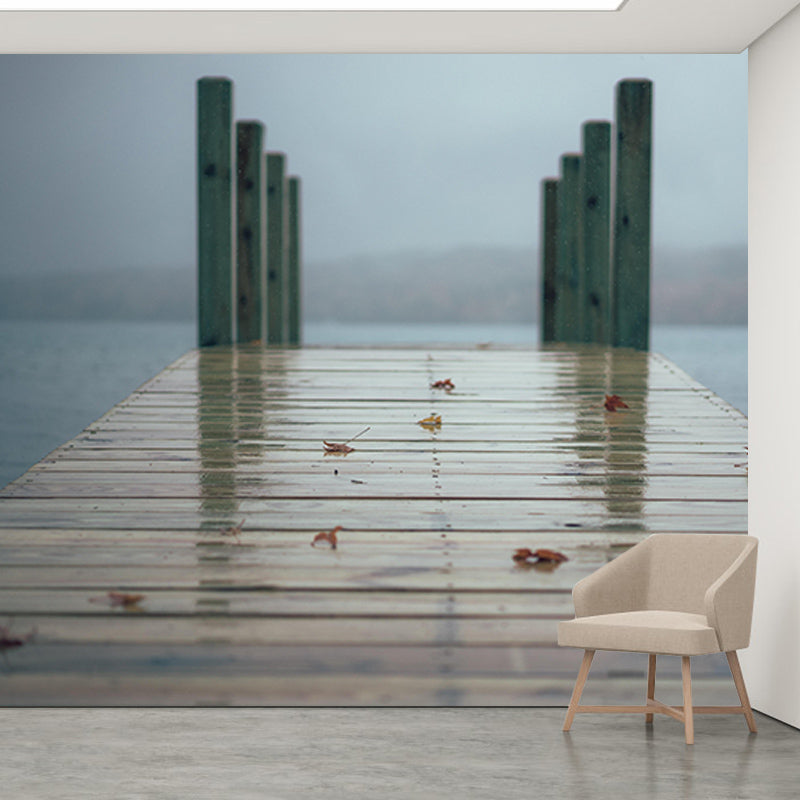 Horizontal Photography Space Extension Mural Wallpaper Eco-friendly for Home Decor