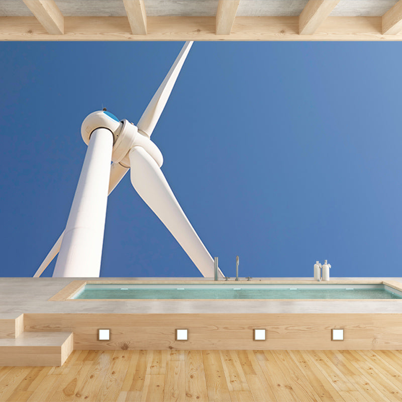 Huge Windmill Mural Wallpaper Photography Eco-friendly for Living Room