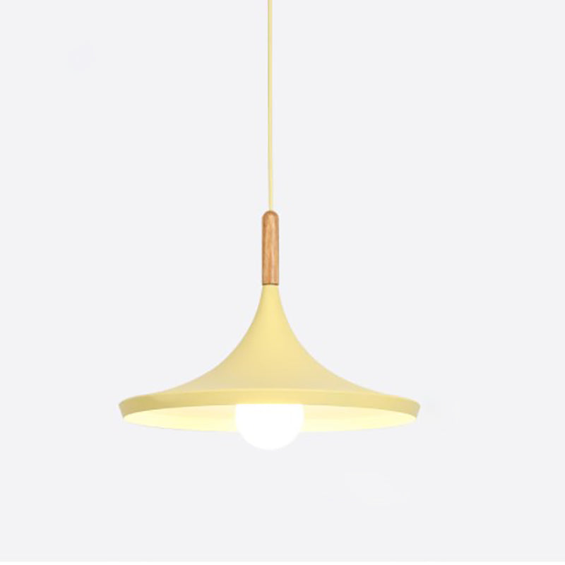 Macaroon Modern Hanging Lamps Aluminium Pendant Pending Lighting Fixtures pour le salon