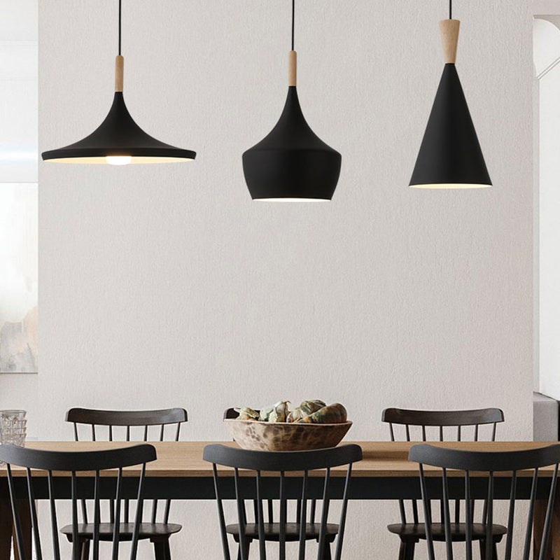 Macaroon Modern Hanging Lamps Aluminium Pendant Pending Lighting Fixtures pour le salon