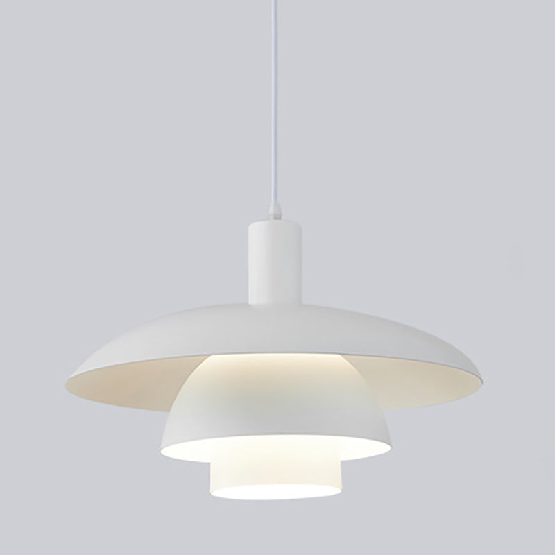 1 Light Metal Hanging Light Modern Style Pendant Light for Dining Room Kitchen