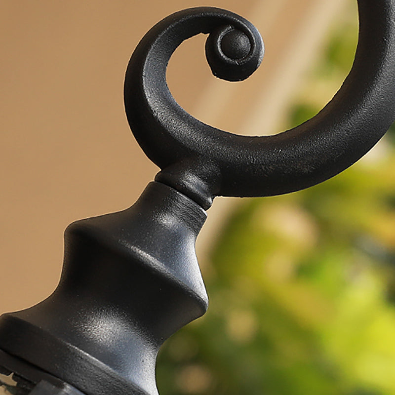 Illuminazione da parete da esterno ombreggiata per la parete vintage in metallo in metallo funce light