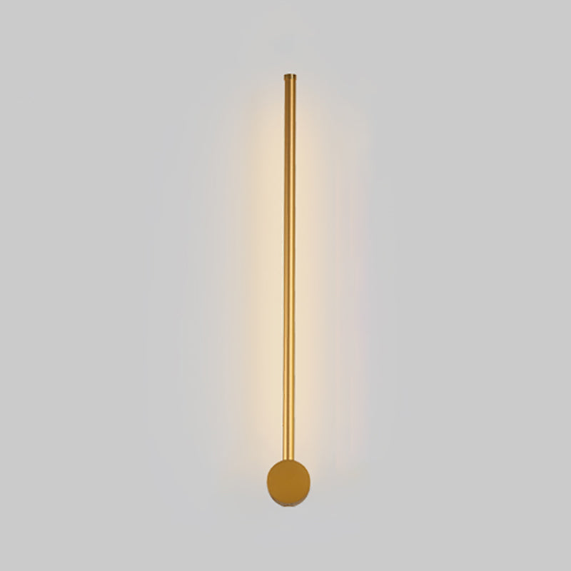 Modern Style Metallic Linear Wall Light Creative Lighting for Drawing Room Living Room