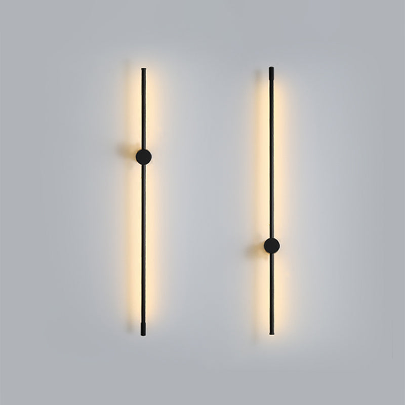 Modern Style Metallic Linear Wall Light Creative Lighting for Drawing Room Living Room