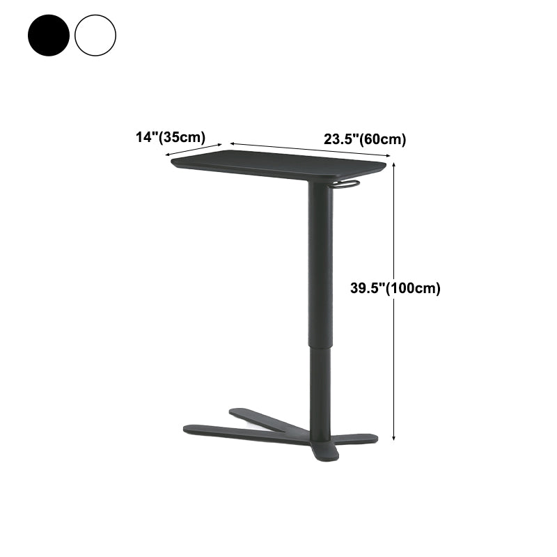 Tableau de barre de métal industriel 23 "x13" RECTANGE TOP INDOOR RABLABLE TABLE BISTRO