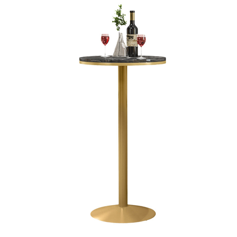 Table de bar en fer de style glamour