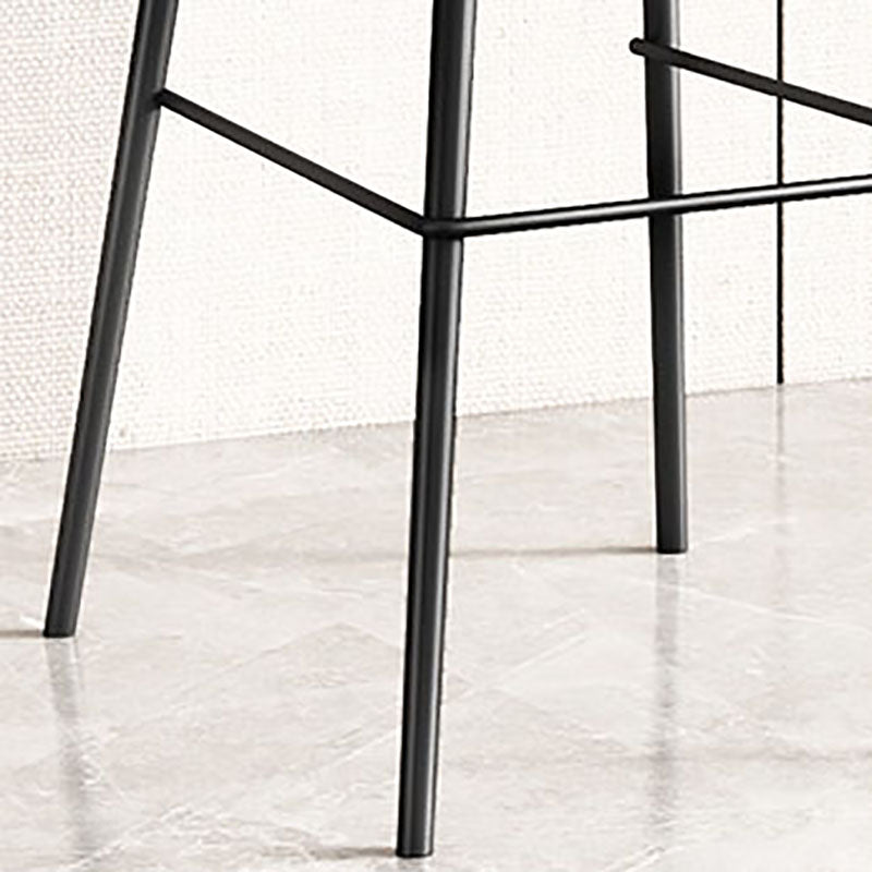 Industrial Style Iron Bar Table Square Top Indoor 4 Legs Bistro Table - 23"W x 41"H