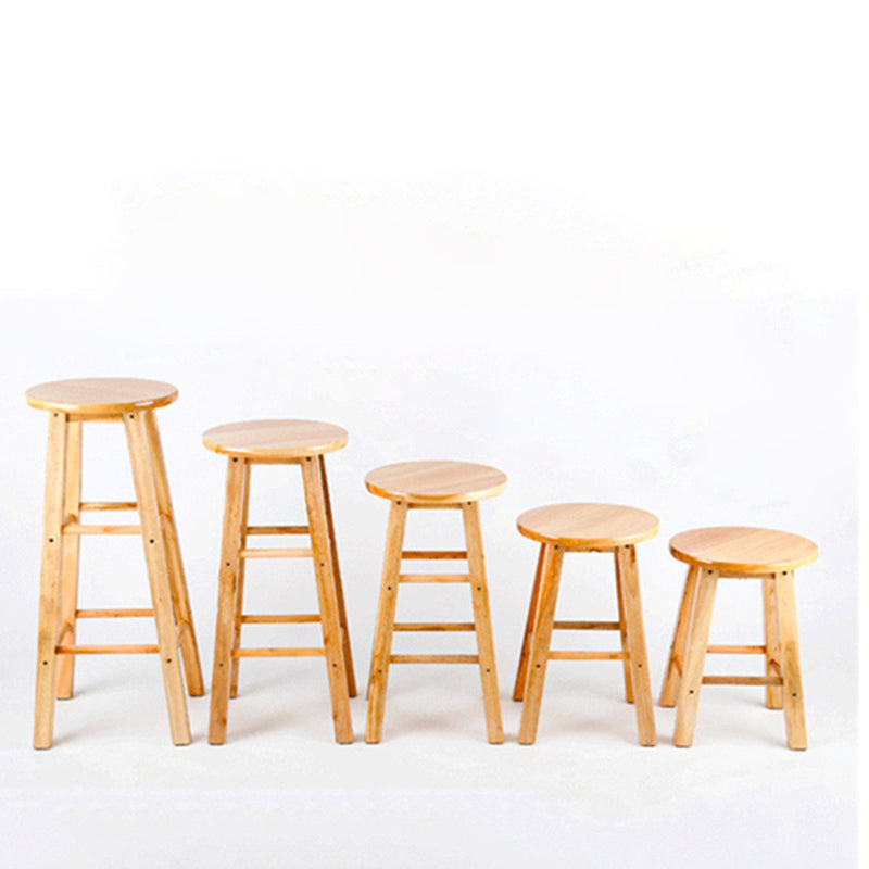 Moderno sin brazo Taburete sin espalda Tabres de madera con pedal con pedal