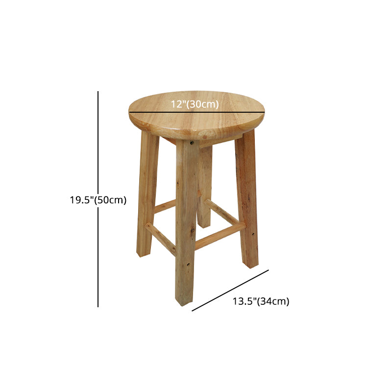 Moderno sin brazo Taburete sin espalda Tabres de madera con pedal con pedal
