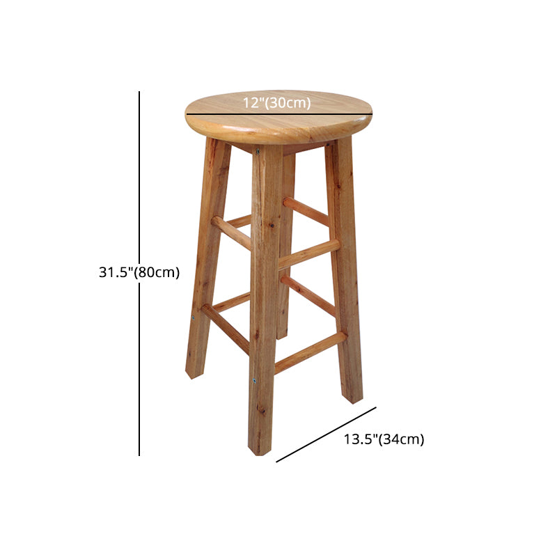 Moderno sin brazo Taburete sin espalda Tabres de madera con pedal con pedal