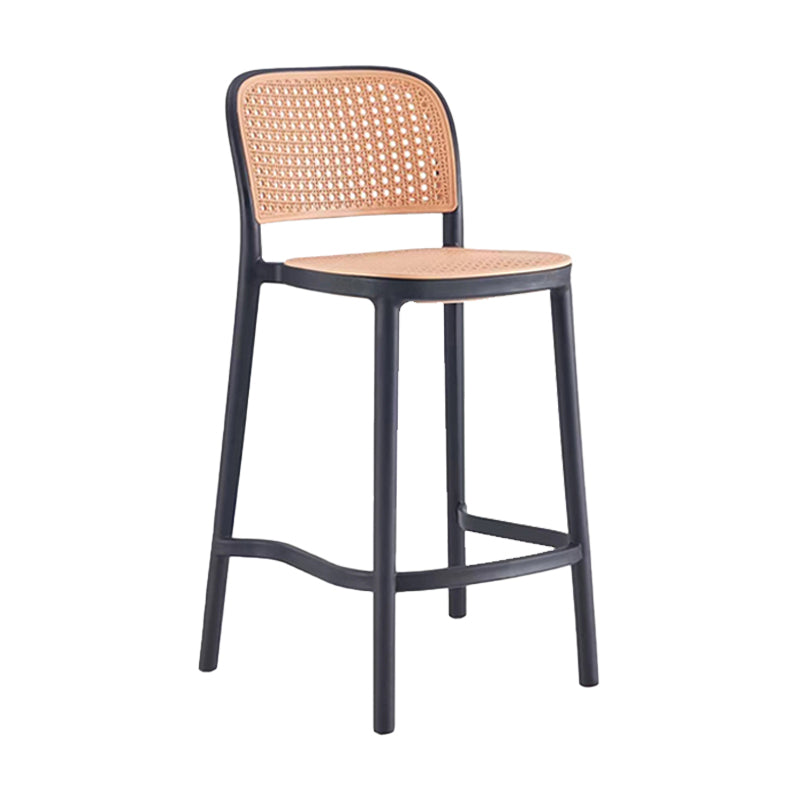 Zeitgenössischer Barhocker Armless Plastik