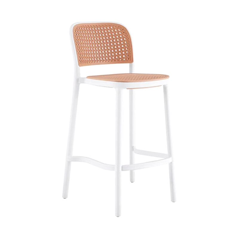 Zeitgenössischer Barhocker Armless Plastik
