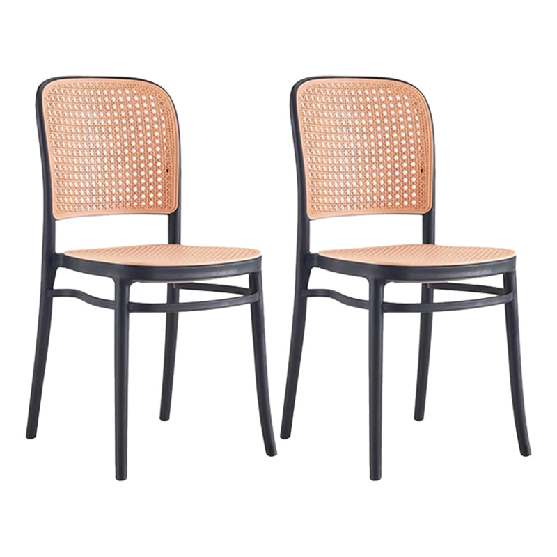Zeitgenössischer Barhocker Armless Plastik
