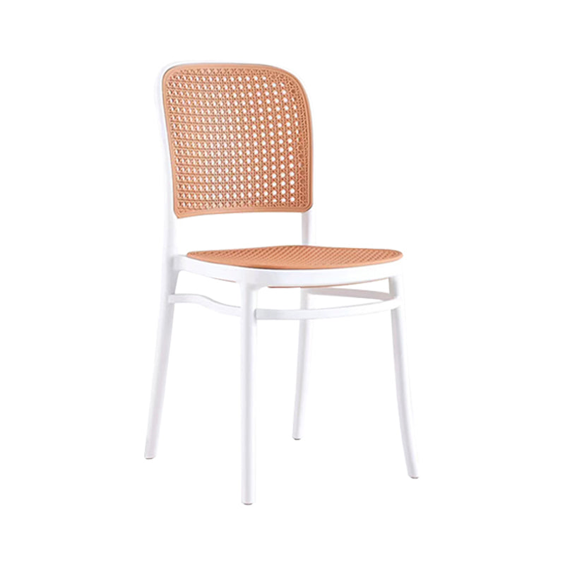 Zeitgenössischer Barhocker Armless Plastik