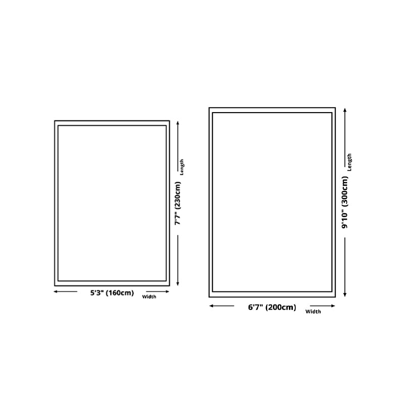 White Graphic Rug Polyester Modern Rug Stain Resistant Rug for Home Decoration