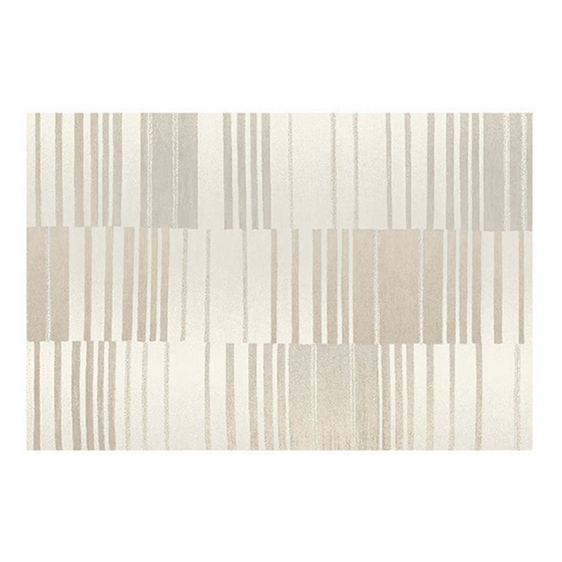 Minimalist Style Area Rug Polyester Rug Washable Rug for Bedroom Home Decor