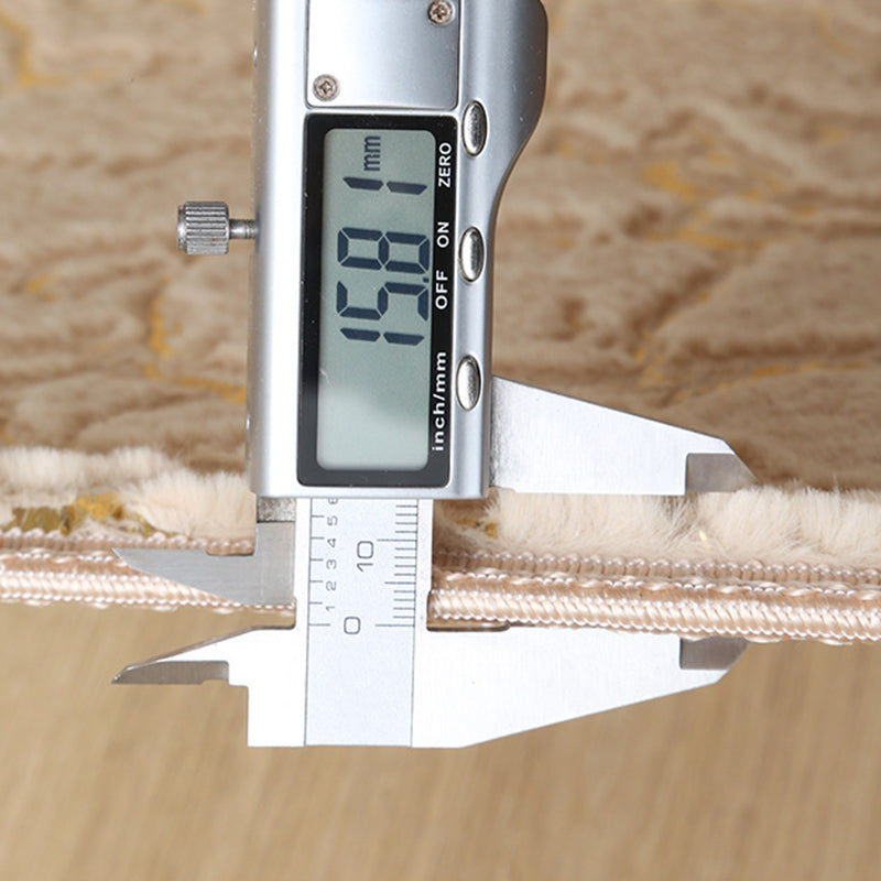 Alfombra gráfica de color púrpura poliéster simple alfombra de respaldo sin deslizamiento para dormitorio