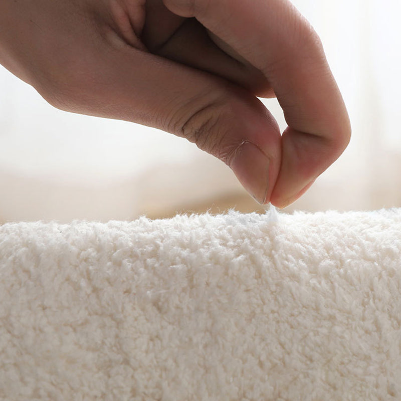 Alfombra moderna de color rosa claro alfombra de área de color poliéster poliéster alfombra lavable para sala de estar