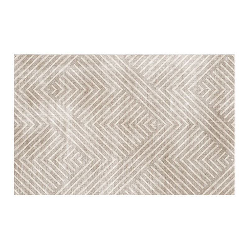 Tapis moderne wabi-sabi simple tapis de tapis simple polyester le tapis de support non glissant pour la décoration intérieure