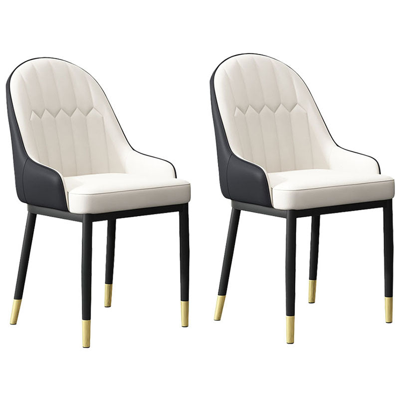 Scandinavische stijl gestoffeerde mantelstoelen stevige achterste achterstoelen voor de keuken voor keuken