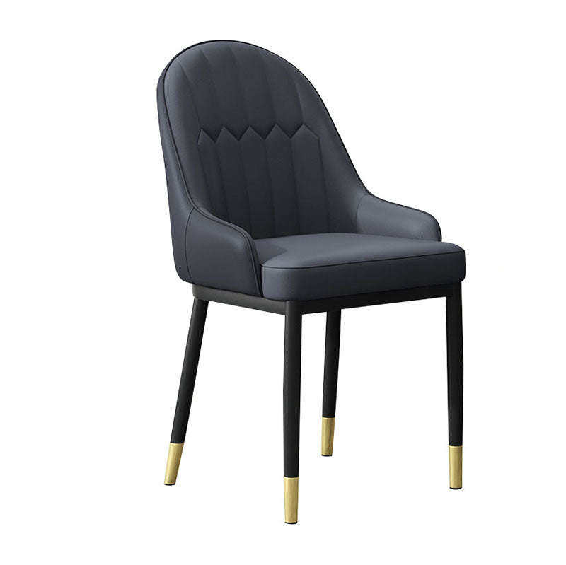 Scandinavische stijl gestoffeerde mantelstoelen stevige achterste achterstoelen voor de keuken voor keuken