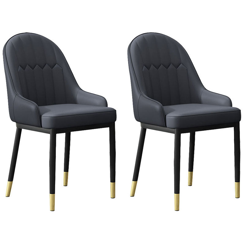 Scandinavische stijl gestoffeerde mantelstoelen stevige achterste achterstoelen voor de keuken voor keuken