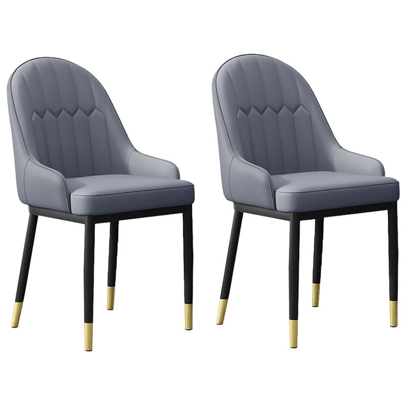 Scandinavische stijl gestoffeerde mantelstoelen stevige achterste achterstoelen voor de keuken voor keuken