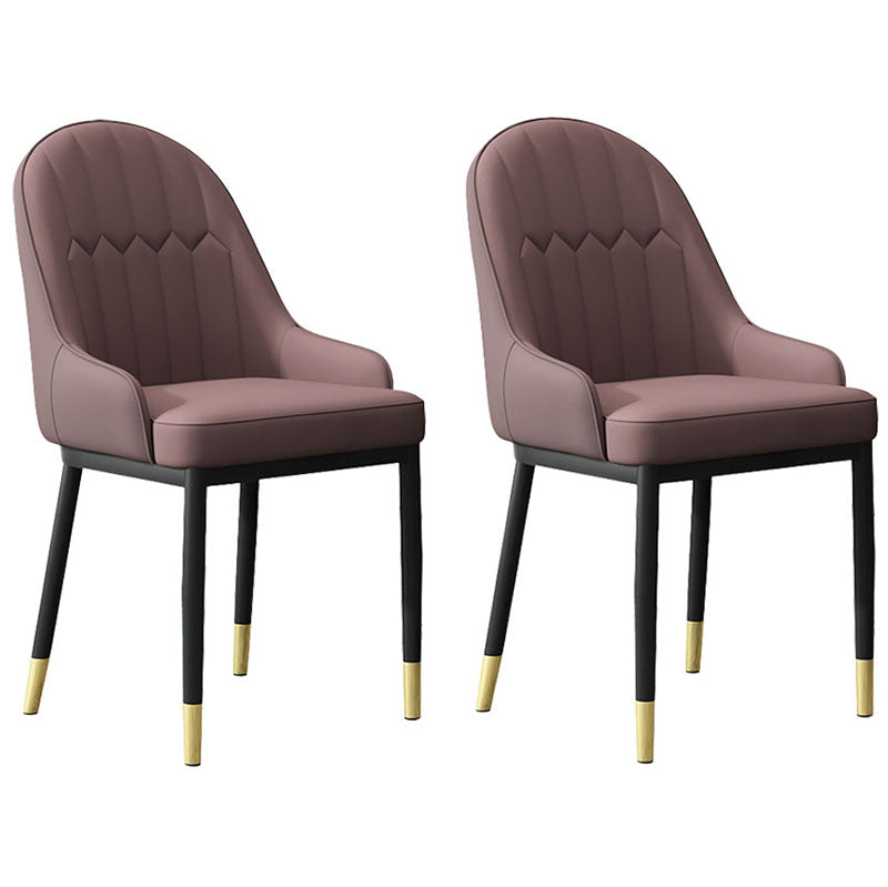 Scandinavische stijl gestoffeerde mantelstoelen stevige achterste achterstoelen voor de keuken voor keuken