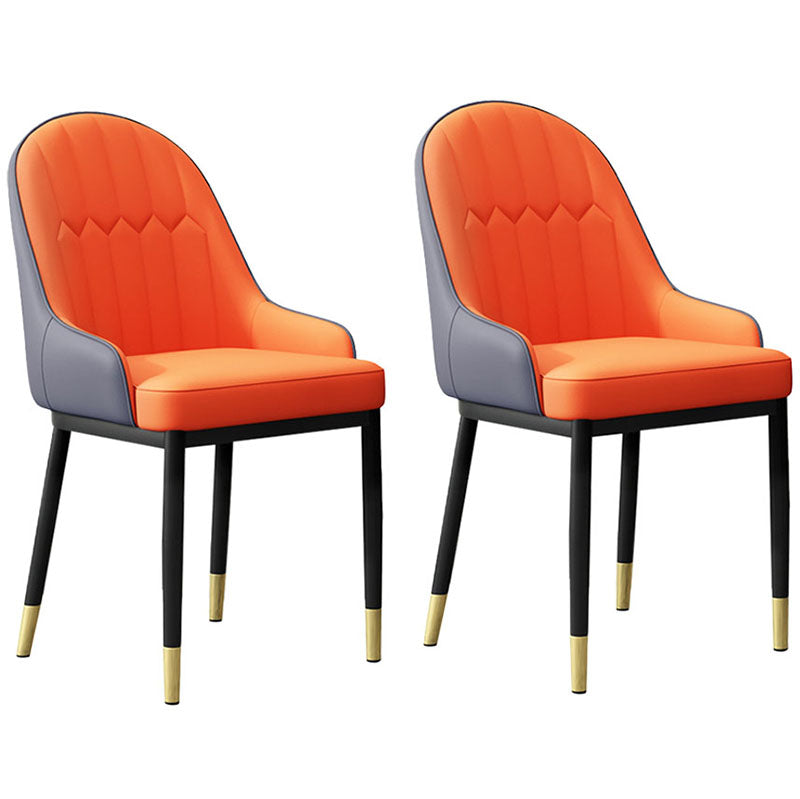 Scandinavische stijl gestoffeerde mantelstoelen stevige achterste achterstoelen voor de keuken voor keuken