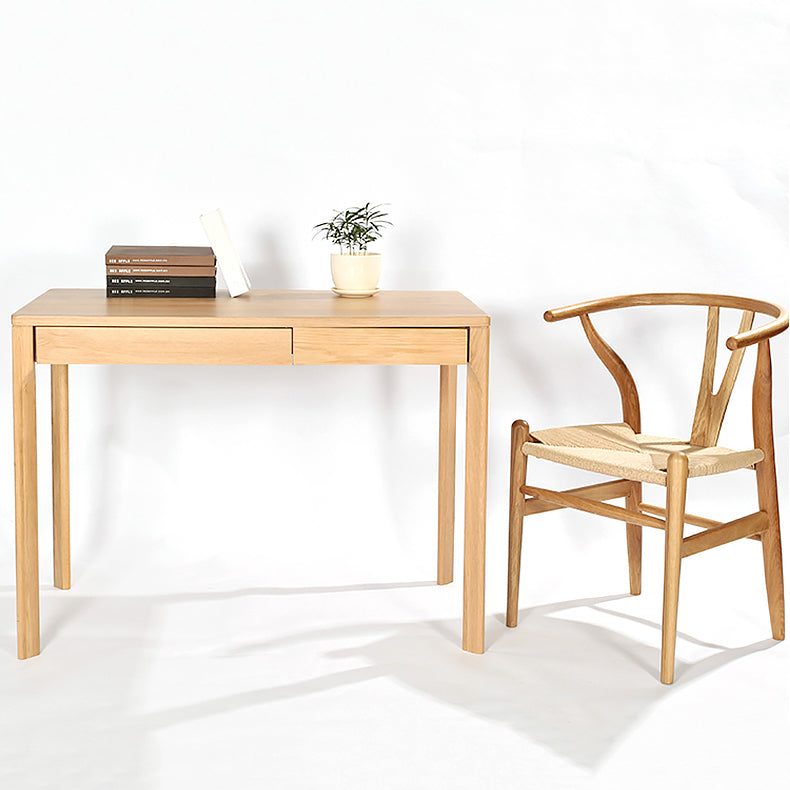 Silla de comedor de madera moderna, sillas de comedor de hueso con horquilla sin brazos para uso doméstico