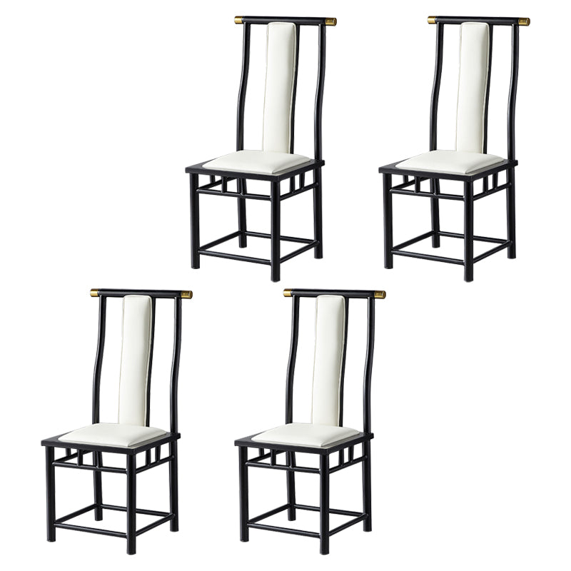 Modern Metal Dining Room Chair Slat Back Dining Chair for Restaurant Use
