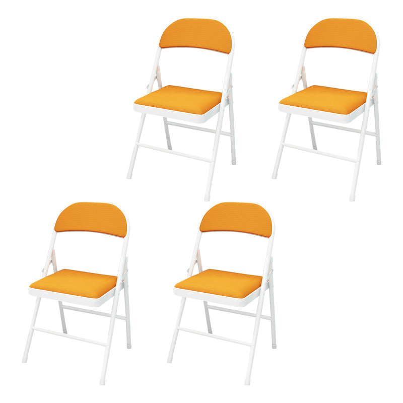 Sillas laterales de comedor con respaldo abierto de estilo moderno Silla lateral tapizada