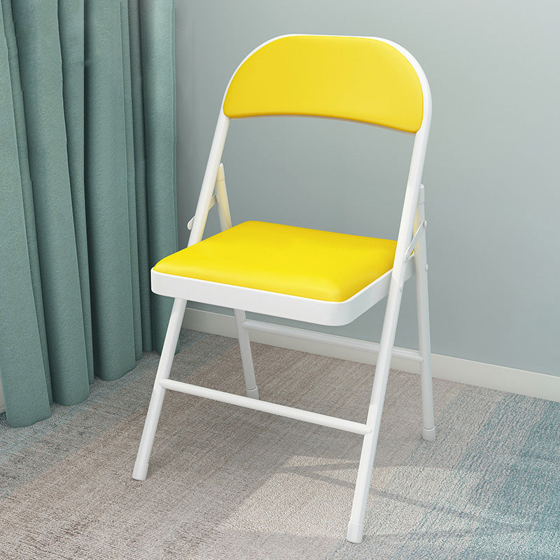 Sillas laterales de comedor con respaldo abierto de estilo moderno Silla lateral tapizada