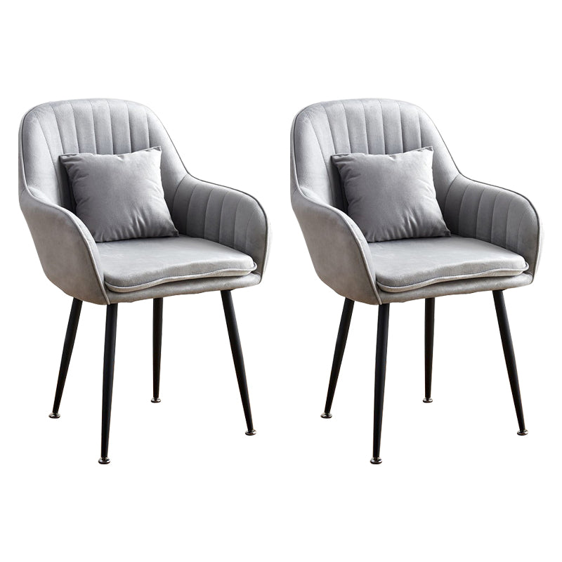 SCANDINAVIE POUDRE POUDRE SOIND CHAISE SOUPE VELVET VELVET MATTE FINE DINS DINDING