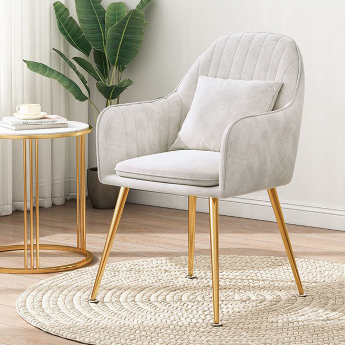 SCANDINAVIE POUDRE POUDRE SOIND CHAISE SOUPE VELVET VELVET MATTE FINE DINS DINDING