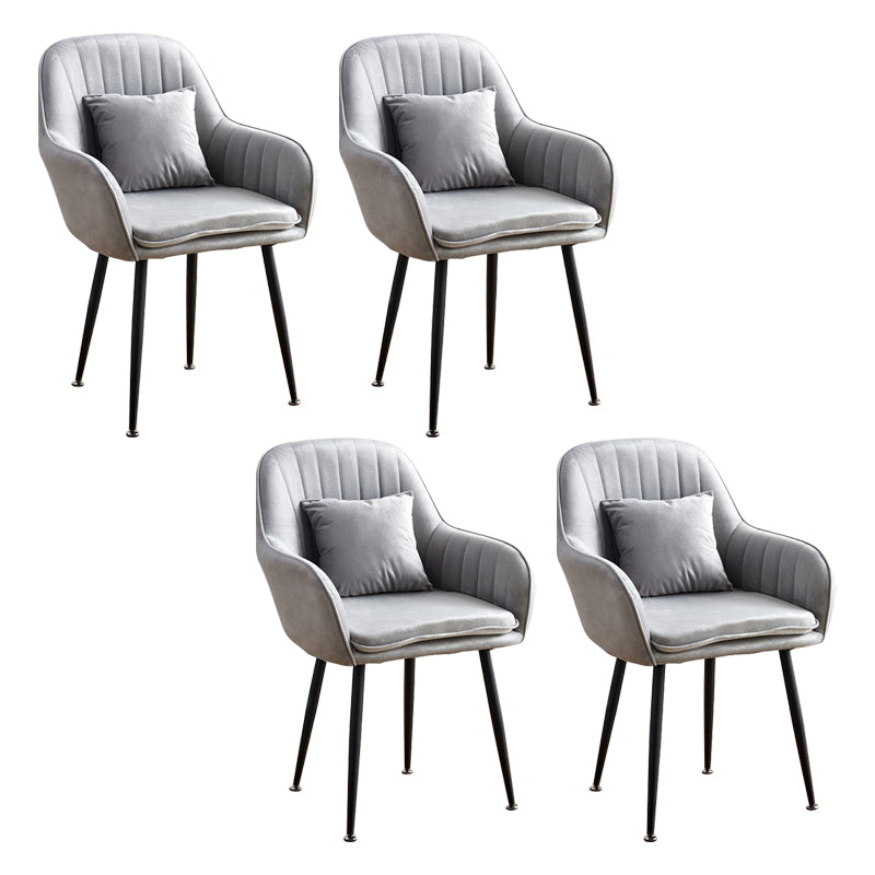 SCANDINAVIE POUDRE POUDRE SOIND CHAISE SOUPE VELVET VELVET MATTE FINE DINS DINDING