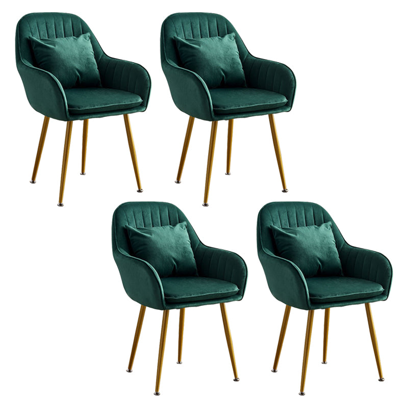 SCANDINAVIE POUDRE POUDRE SOIND CHAISE SOUPE VELVET VELVET MATTE FINE DINS DINDING
