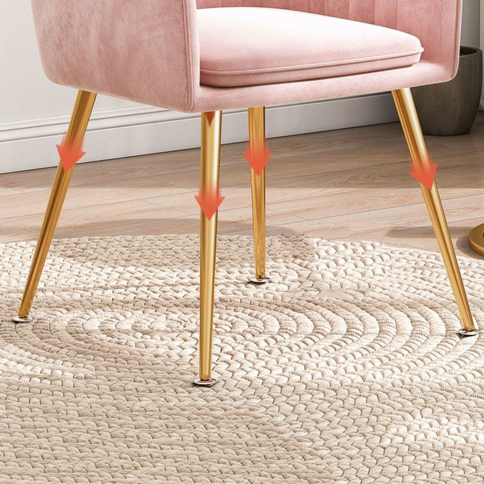 SCANDINAVIE POUDRE POUDRE SOIND CHAISE SOUPE VELVET VELVET MATTE FINE DINS DINDING