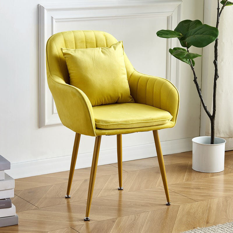 SCANDINAVIE POUDRE POUDRE SOIND CHAISE SOUPE VELVET VELVET MATTE FINE DINS DINDING
