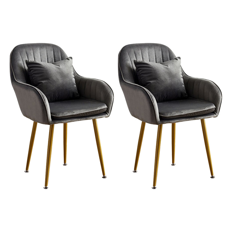 SCANDINAVIE POUDRE POUDRE SOIND CHAISE SOUPE VELVET VELVET MATTE FINE DINS DINDING